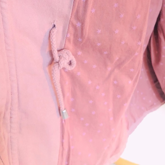 Tinsel Jackets & Coats Tinsel Denim Couture Dusty Pink Coat W